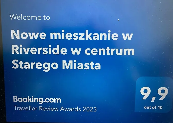 Mieszkanie W Riverside W Centrum Starego Miasta Z Parkingiem