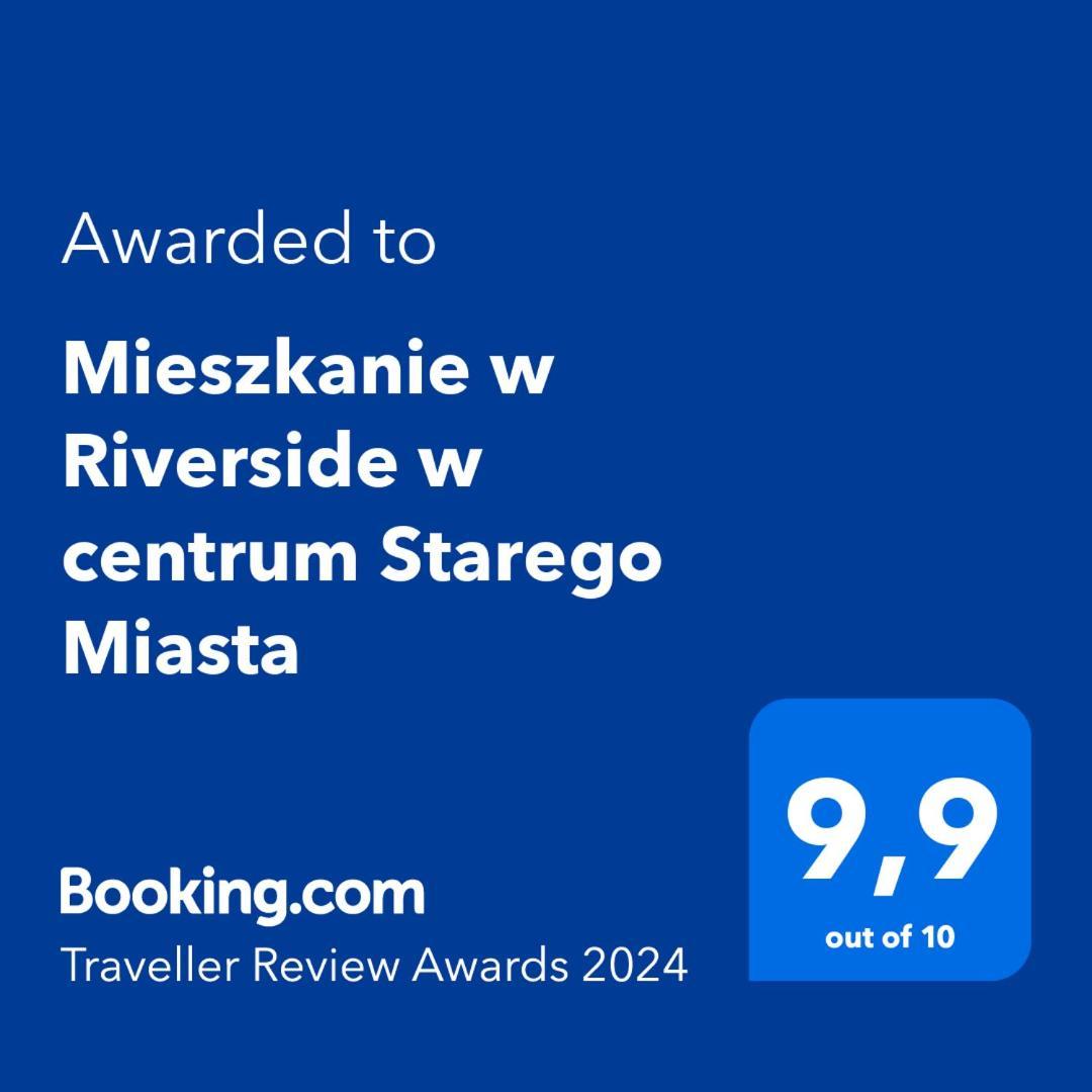 Mieszkanie W Riverside W Centrum Starego Miasta Z Parkingiem Gdansk